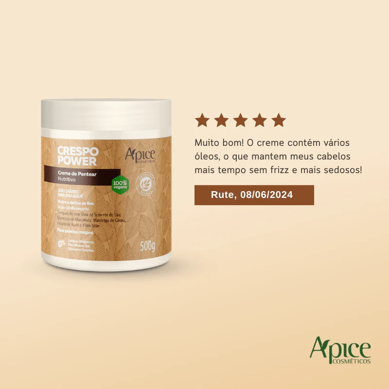 Kit Crespo Power - Co Wash, Condicionador e Creme de Pentear (3 ITENS) - Image 10