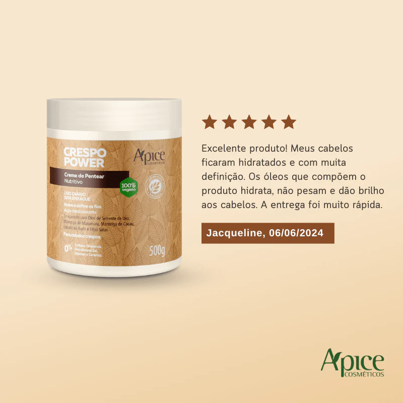 Kit Crespo PH - Shampoo, Condicionador, PH Control e Creme de Pentear (4 ITENS) - Image 6